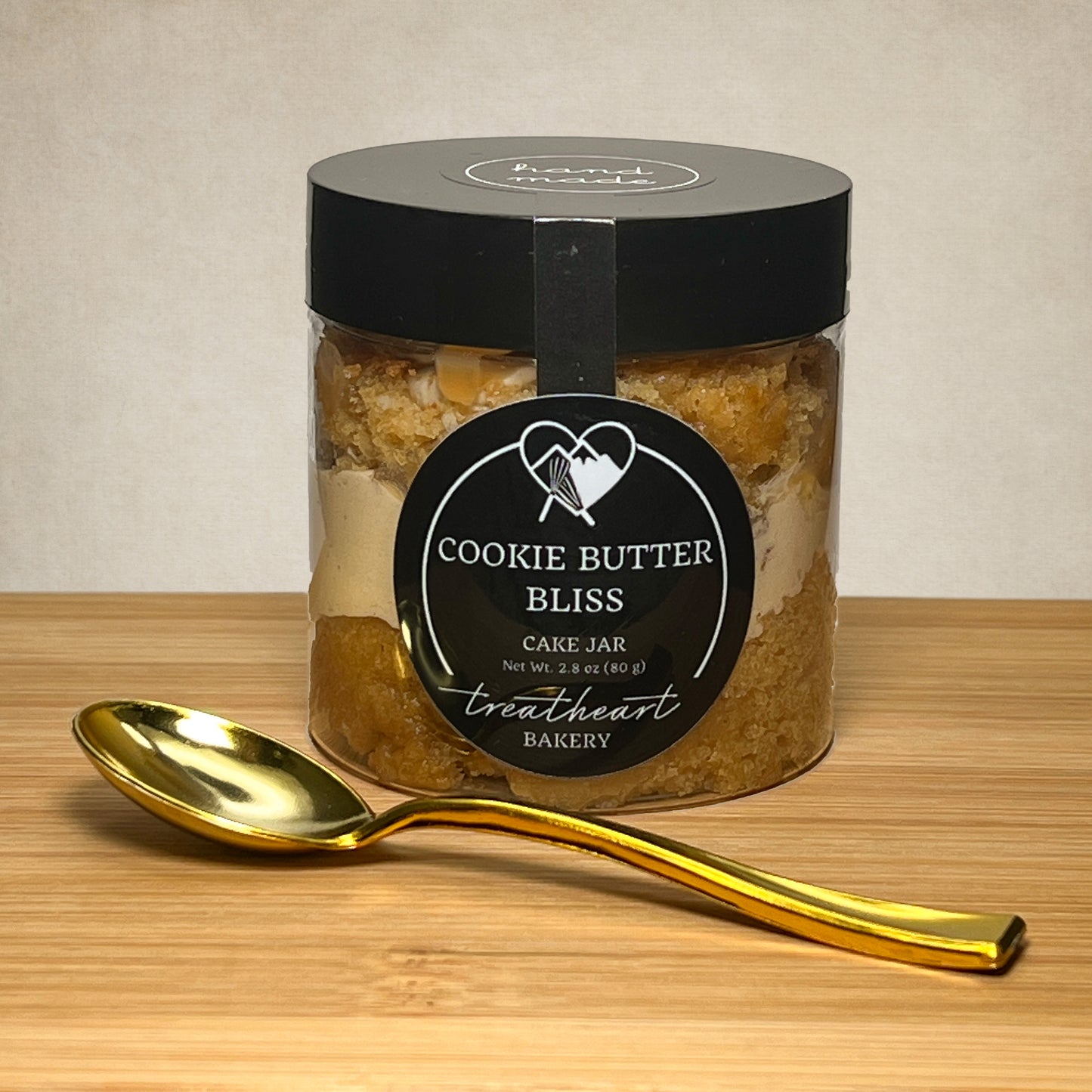 Cookie Butter Bliss Cake Jar